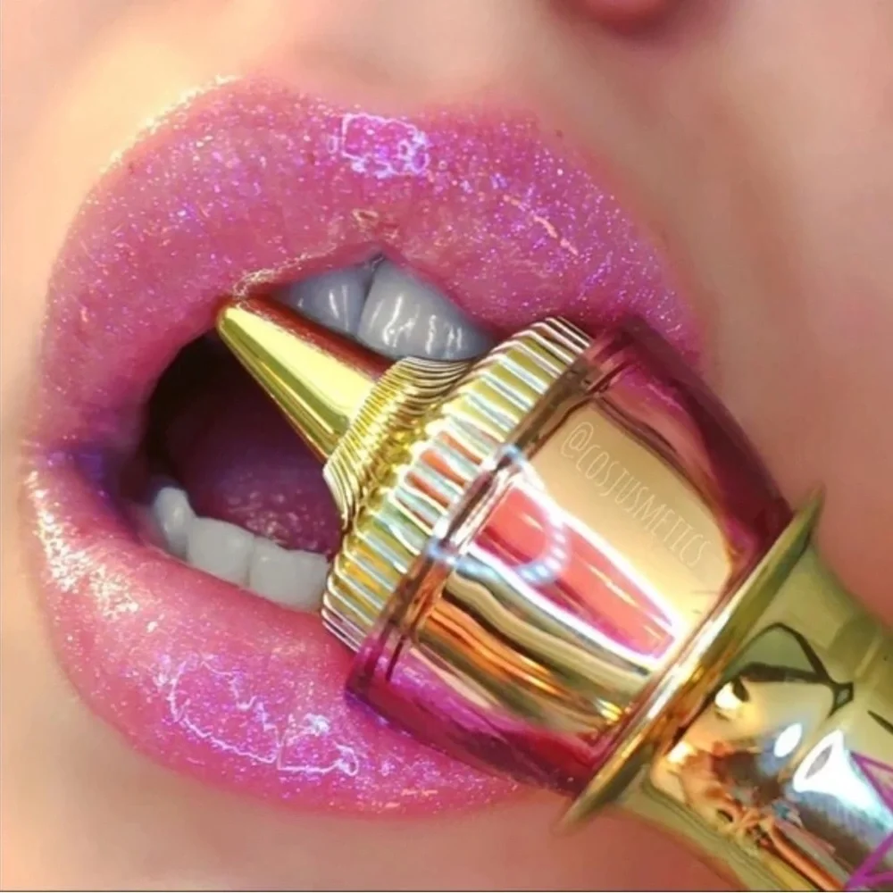 Jeffree Star Softcore Sparkle The Gloss - pink w pink & multi color sparkles - Picture 2 of 6